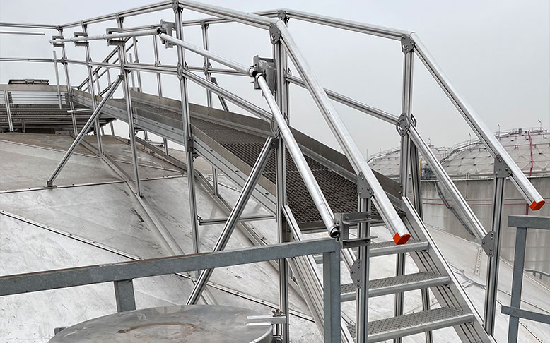 AST oil gas liquid water storage tank dry bulk Maxwell